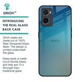 Sea Theme Gradient Glass Case for Oppo A76