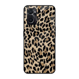 Leopard Seamless Oppo A76 Glass Cases & Covers Online