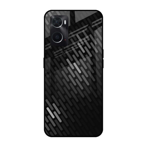 Dark Abstract Pattern Oppo A76 Glass Cases & Covers Online