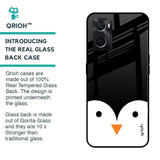 Cute Penguin Glass Case for Oppo A76