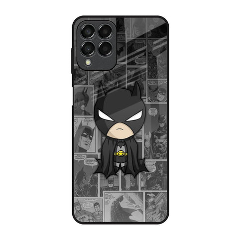 Cartoon Art Samsung Galaxy M33 5G Glass Back Cover Online