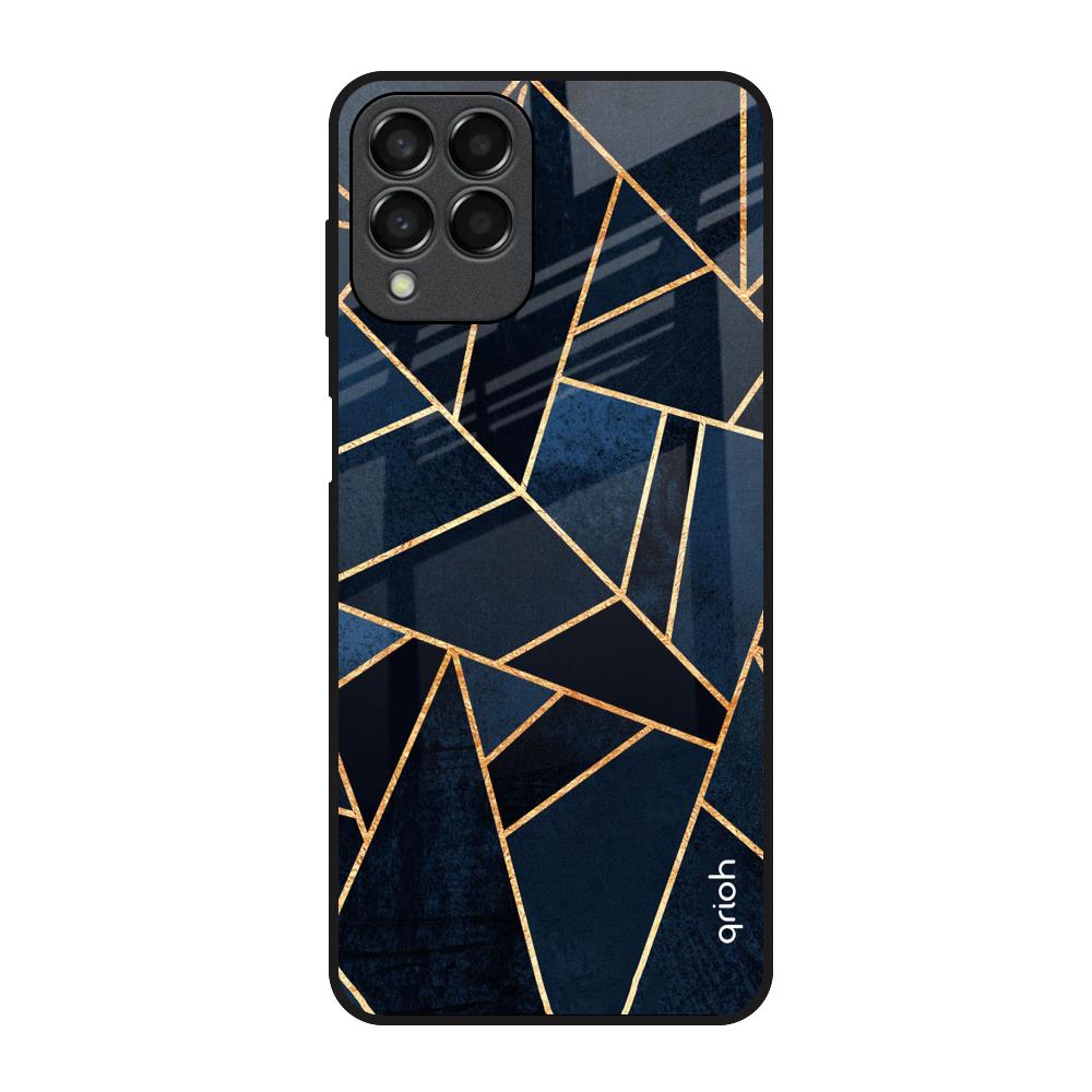 Abstract Tiles Samsung Galaxy M33 5G Glass Back Cover Online