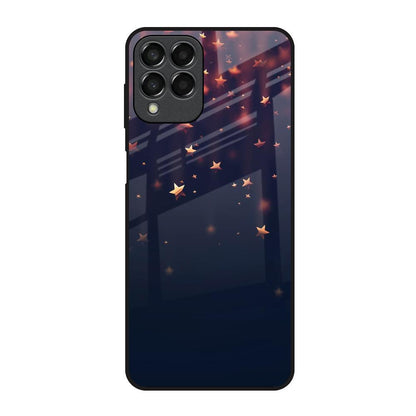 Falling Stars Samsung Galaxy M33 5G Glass Back Cover Online