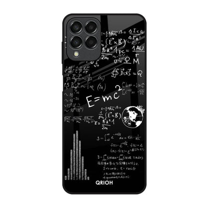Funny Math Samsung Galaxy M33 5G Glass Back Cover Online