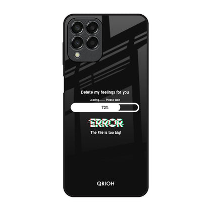 Error Samsung Galaxy M33 5G Glass Back Cover Online