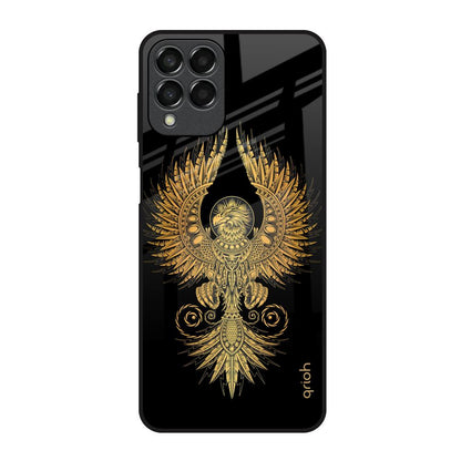 Mythical Phoenix Art Samsung Galaxy M33 5G Glass Back Cover Online
