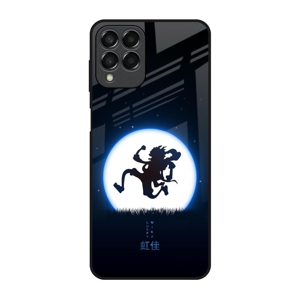 Luffy Nika Samsung Galaxy M33 5G Glass Back Cover Online