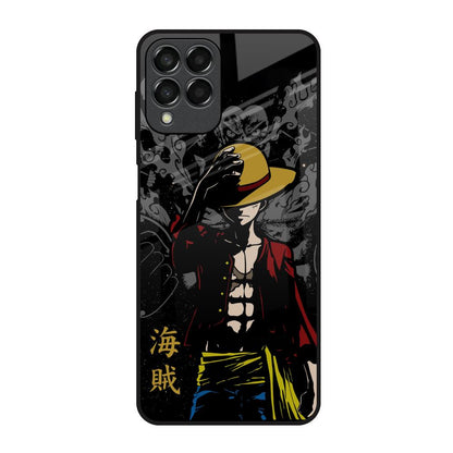 Dark Luffy Samsung Galaxy M33 5G Glass Back Cover Online