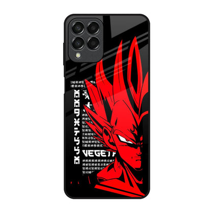 Red Vegeta Samsung Galaxy M33 5G Glass Back Cover Online