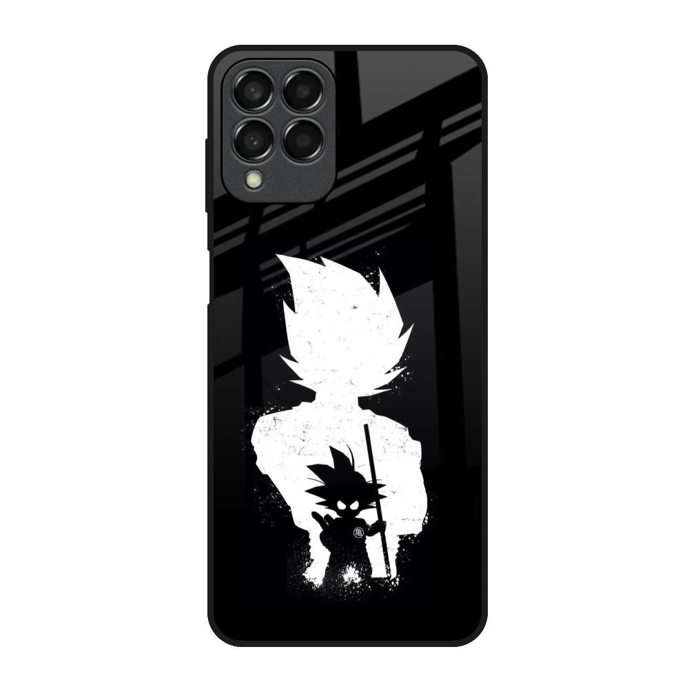 Monochrome Goku Samsung Galaxy M33 5G Glass Back Cover Online
