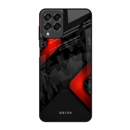 Modern Camo Abstract Samsung Galaxy M33 5G Glass Back Cover Online