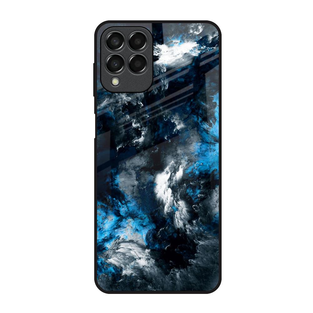 Cloudy Dust Samsung Galaxy M33 5G Glass Back Cover Online