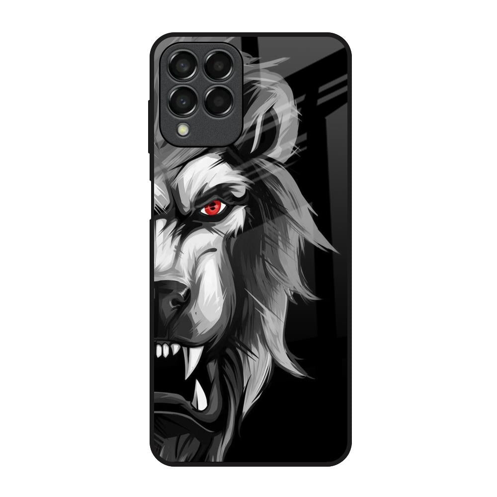 Wild Lion Samsung Galaxy M33 5G Glass Back Cover Online
