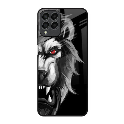 Wild Lion Samsung Galaxy M33 5G Glass Back Cover Online