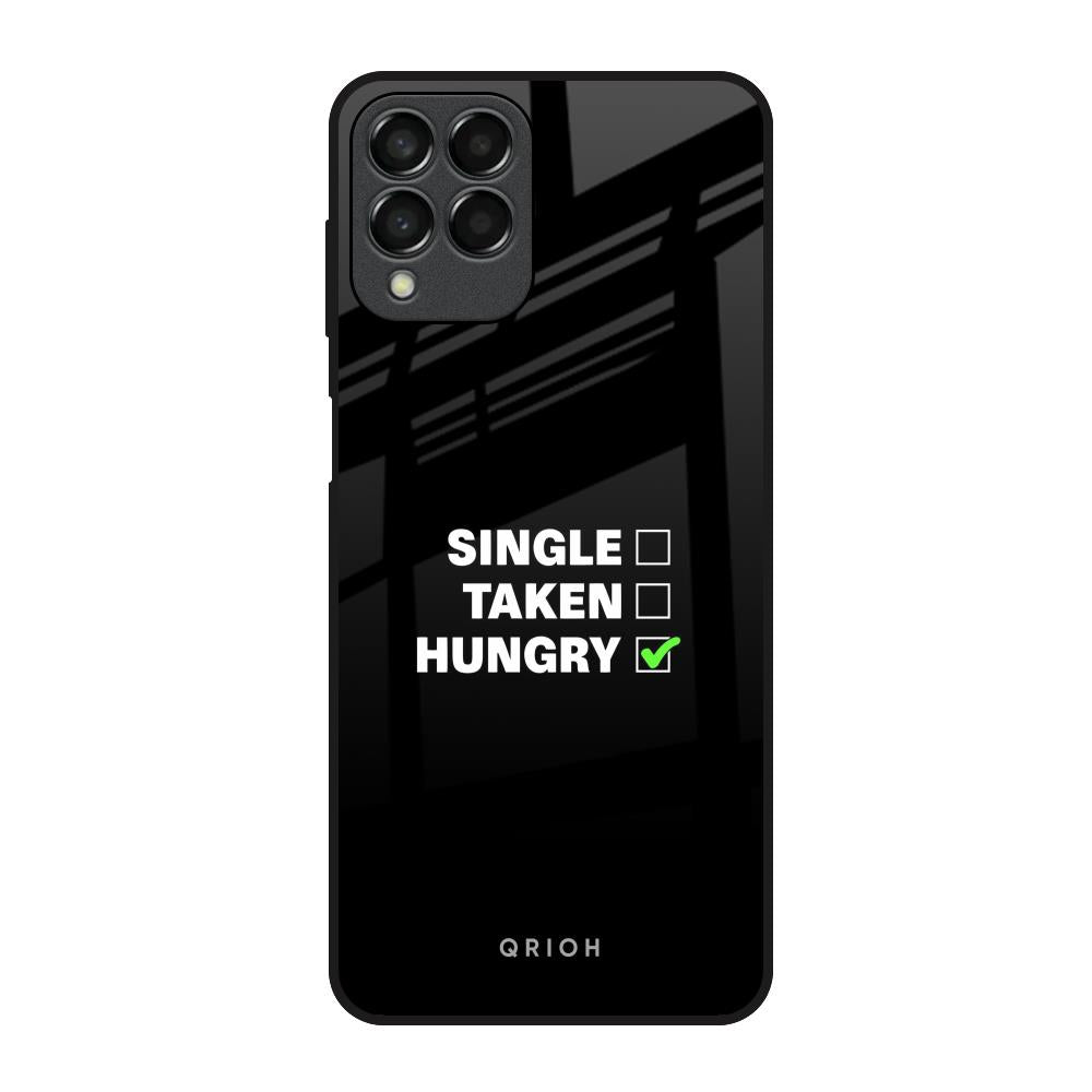 Hungry Samsung Galaxy M33 5G Glass Back Cover Online