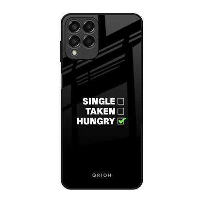 Hungry Samsung Galaxy M33 5G Glass Back Cover Online