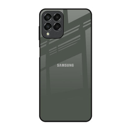 Charcoal Samsung Galaxy M33 5G Glass Back Cover Online
