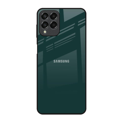 Olive Samsung Galaxy M33 5G Glass Back Cover Online