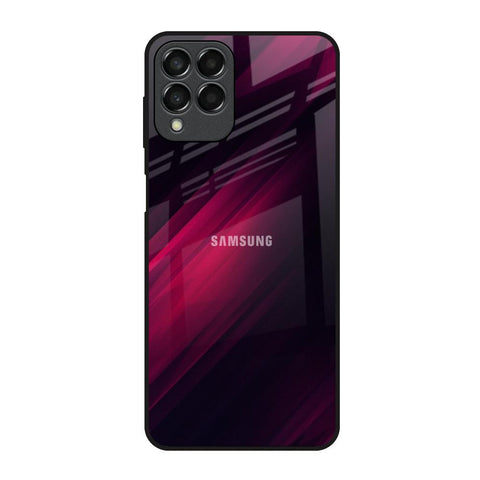 Razor Black Samsung Galaxy M33 5G Glass Back Cover Online