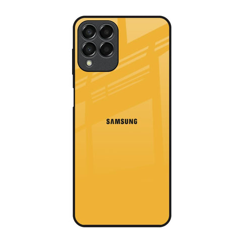 Fluorescent Yellow Samsung Galaxy M33 5G Glass Back Cover Online