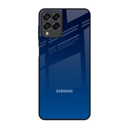Very Blue Samsung Galaxy M33 5G Glass Back Cover Online