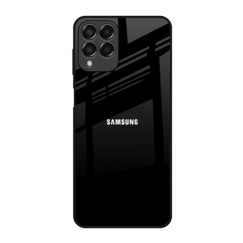Jet Black Samsung Galaxy M33 5G Glass Back Cover Online
