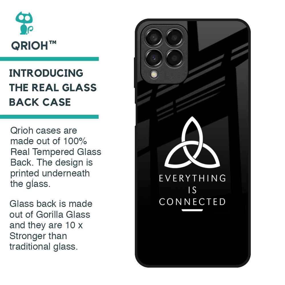 Everything Is Connected Glass Case for Samsung Galaxy M33 5G