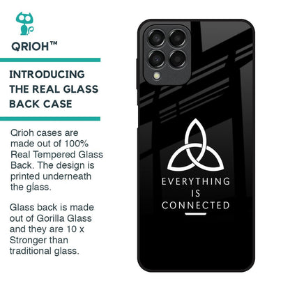 Everything Is Connected Glass Case for Samsung Galaxy M33 5G