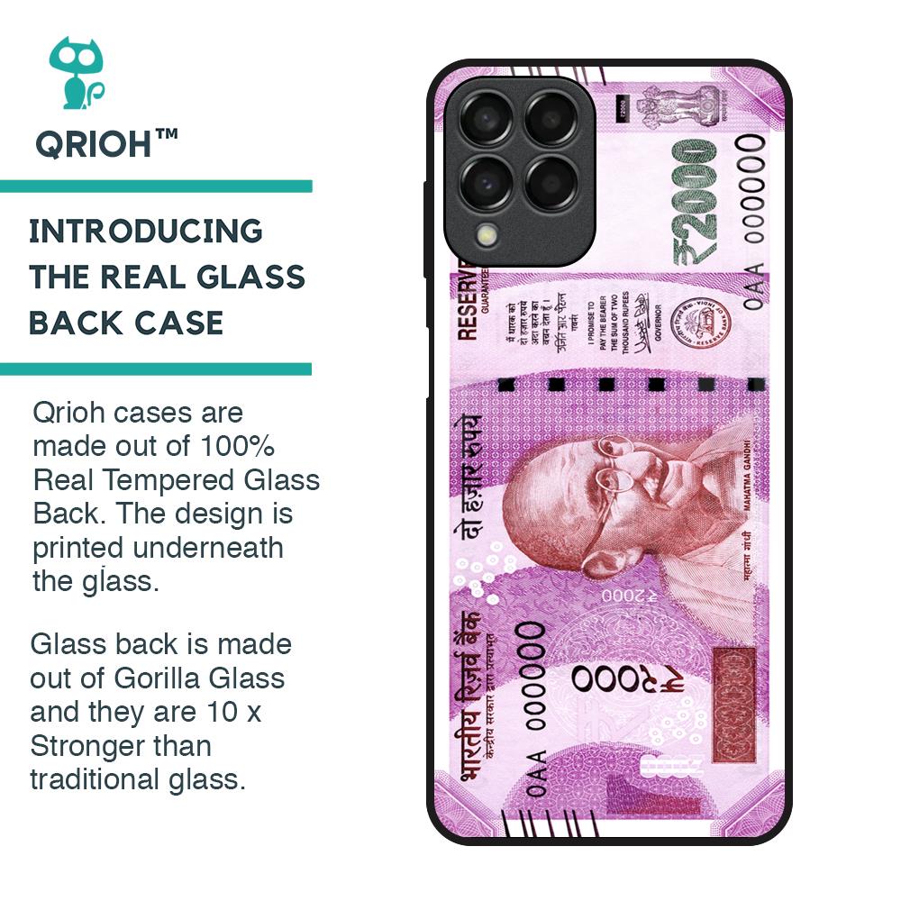 Stock Out Currency Glass Case for Samsung Galaxy M33 5G