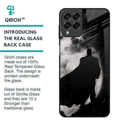 Dark Warrior Hero Glass Case for Samsung Galaxy M33 5G