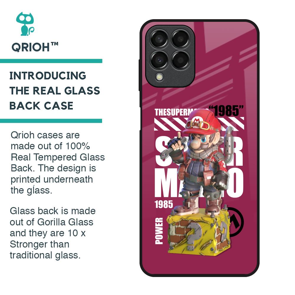 Gangster Hero Glass Case for Samsung Galaxy M33 5G