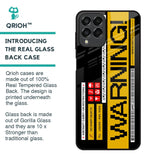 Aircraft Warning Glass Case for Samsung Galaxy M33 5G