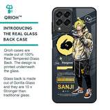 Cool Sanji Glass Case for Samsung Galaxy M33 5G