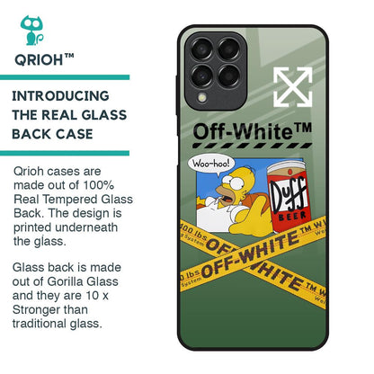 Duff Beer Glass Case for Samsung Galaxy M33 5G