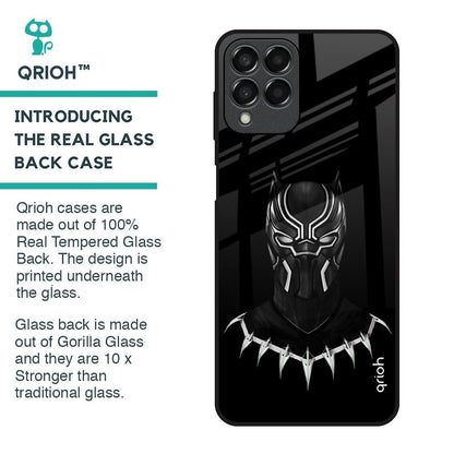 Dark Superhero Glass Case for Samsung Galaxy M33 5G
