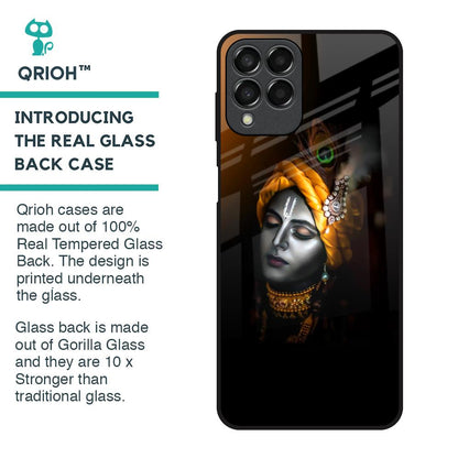 Ombre Krishna Glass Case for Samsung Galaxy M33 5G