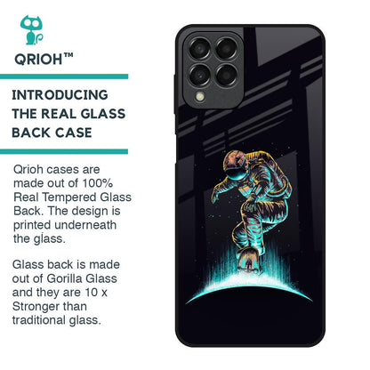 Star Ride Glass Case for Samsung Galaxy M33 5G