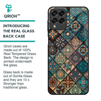 Retro Art Glass Case for Samsung Galaxy M33 5G