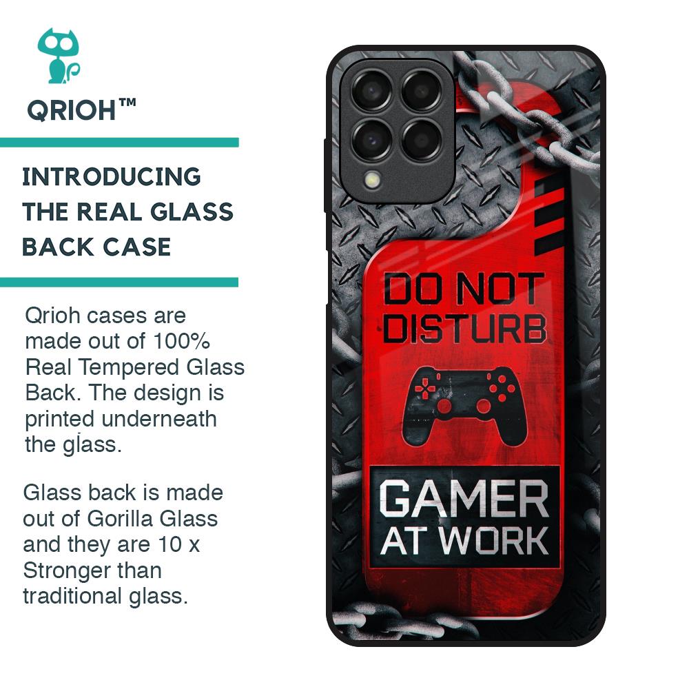 Do No Disturb Glass Case For Samsung Galaxy M33 5G