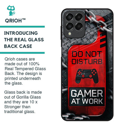 Do No Disturb Glass Case For Samsung Galaxy M33 5G
