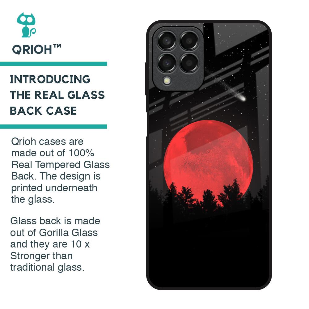Moonlight Aesthetic Glass Case For Samsung Galaxy M33 5G