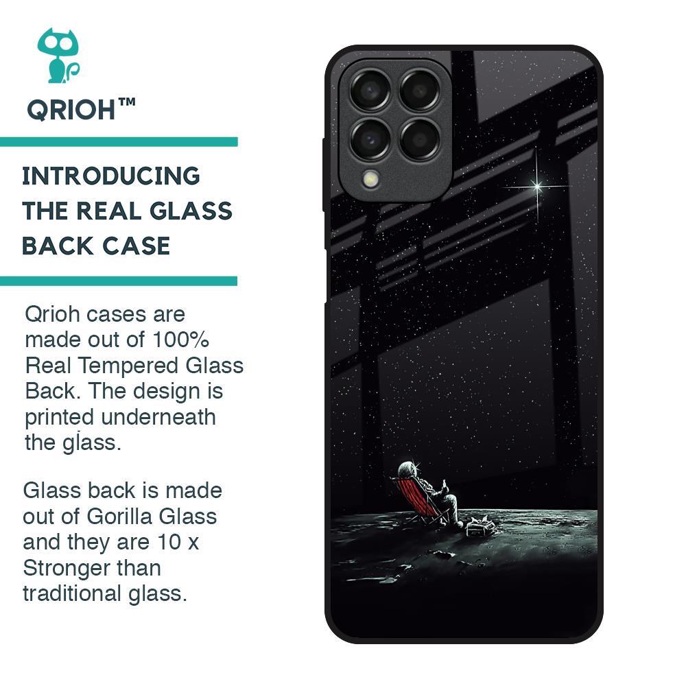Relaxation Mode On Glass Case For Samsung Galaxy M33 5G