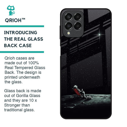 Relaxation Mode On Glass Case For Samsung Galaxy M33 5G