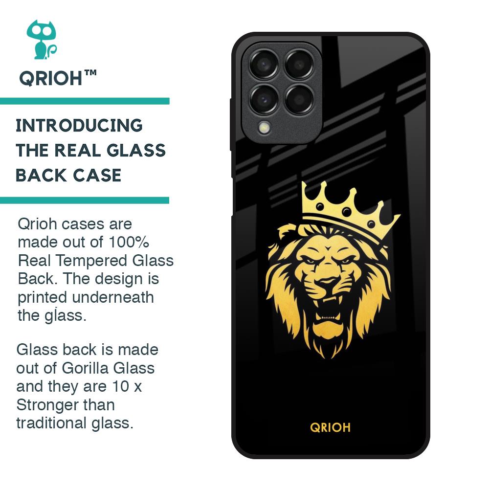 Lion The King Glass Case for Samsung Galaxy M33 5G