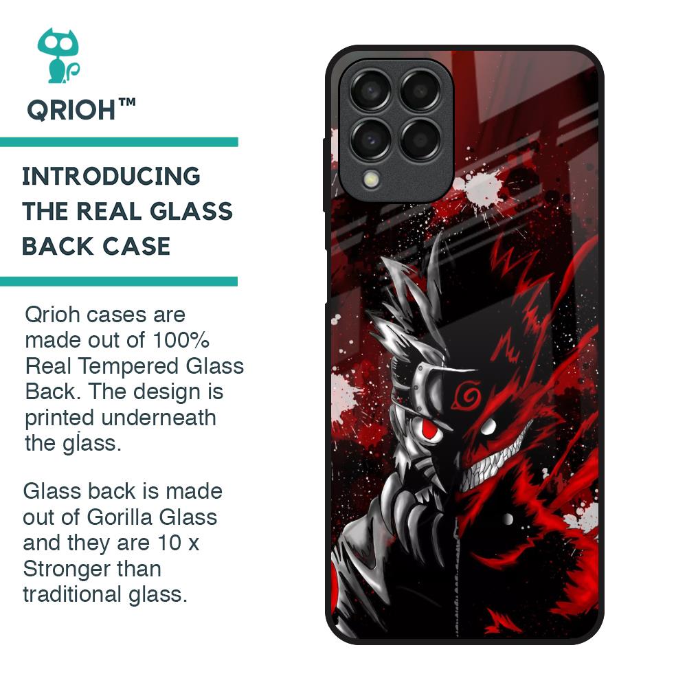 Dark Character Glass Case for Samsung Galaxy M33 5G