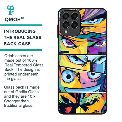 Anime Legends Glass Case for Samsung Galaxy M33 5G