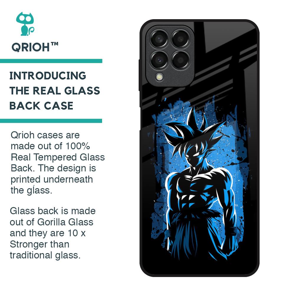 Splatter Instinct Glass Case for Samsung Galaxy M33 5G
