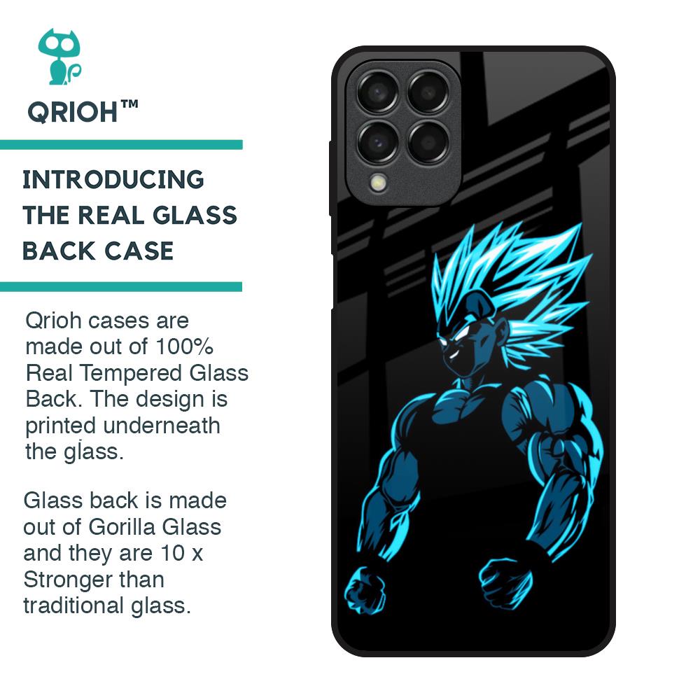 Pumped Up Anime Glass Case for Samsung Galaxy M33 5G