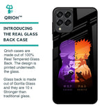 Minimalist Anime Glass Case for Samsung Galaxy M33 5G