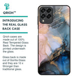 Marble Ink Abstract Glass Case for Samsung Galaxy M33 5G